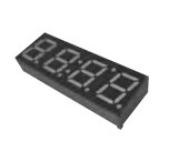 Multifunctional SMD Seven Segment Display 0.39 Inch Four Digits