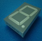Green Color Single digit 2.3 inch 7-segment diplay